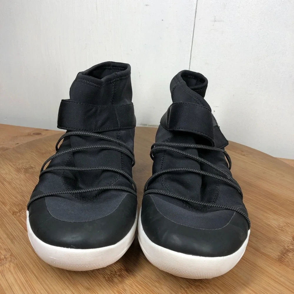 FitFlop Neoflex Womens size 8 shoes Black Casual Workout Walking sneakers